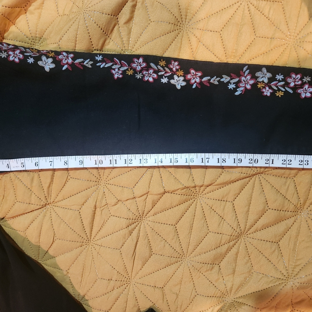 d. jeans Black Skinny Jeans with Floral Embroidery - Picture 7 of 7